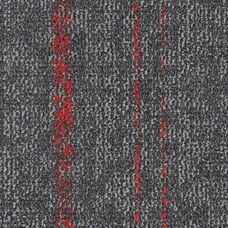 Ковровая плитка Neuflor Pebble 2010-09 Red Серо-красный