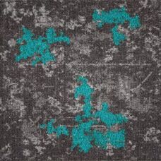 Ковровая плитка Neuflor Slate Galaxy Turquoise 3608B02 Серо-бирюзовый