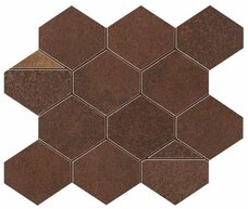 Atlas Concorde керамическая мозаика Blaze Corten Mosaico Nest (9BNC)