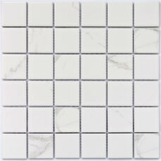 Мозаика керамогранитная Bonaparte Calacatta-48 (4,8х4,8) 30,6х30,6