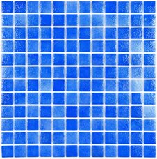Мозаика Bonaparte Atlantis Blue Art glass (2,4х2,4) 31,5х31,5