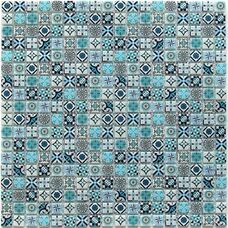Мозаика Bonaparte Xindi Blue (1,5x1,5) 30х30 Мозаика Bonaparte Xindi Blue (1,5x1,5) 30х30