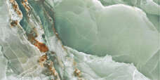 Керамогранит ITC Agate Green Polished 60x120