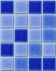 Стеклянная мозаика Irida Mosaic Breeze Blue dream 32,7х32,7