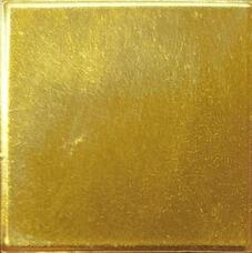 Стеклянная мозаика Irida Gold 10.FOGS формованное желтое  гладкое золото 1х1 см