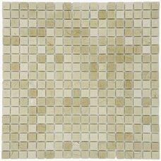 Мозаика Marble Mosaic Amasya Beige Pol (чип 1,5x1,5) 4 mm 30,5x30,5