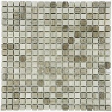 Мозаика Marble Mosaic Wood Grain Pol (чип 1,5x1,5) 7 mm 30,5x30,5