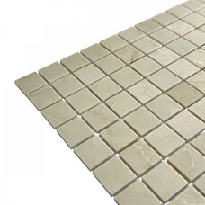 Мозаика Marble Mosaic Royal Botticino Mat (чип 2,3x2,3) 4 mm 30x30
