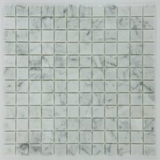 Мозаика Marble Mosaic Carrara White Mat (чип 2,3x2,3) 4 mm 30x30