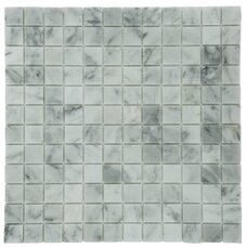 Мозаика Marble Mosaic Carrara White Pol (чип 2,3x2,3) 4 mm 30x30