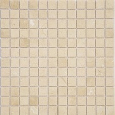 Мозаика Marble Mosaic Crema Marfil Mat (чип 2,3x2,3) 4 mm 30x30