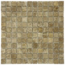 Мозаика Marble Mosaic Emperador Light Mat (чип 2,3x2,3) 4 mm 30x30