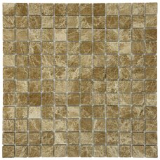 Мозаика Marble Mosaic Emperador Light Pol (чип 2,3x2,3) 4 mm 30x30