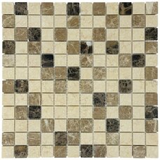 Мозаика Marble Mosaic Mix Stone 1 Mat (чип 2,3x2,3) 4 mm 30x30