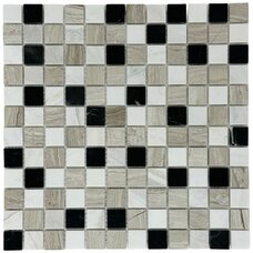 Мозаика Marble Mosaic Mix Stone 4 Pol (чип 2,3x2,3) 4 mm 30x30