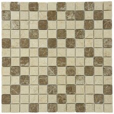 Мозаика Marble Mosaic Mix Stone 5 Mat (чип 2,3x2,3) 4 mm 30x30