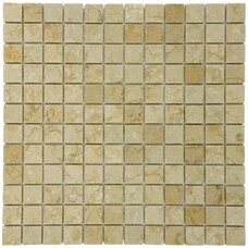 Мозаика Marble Mosaic Sunny Beige Pol (чип 2,3x2,3) 4 mm 30x30