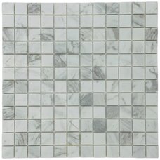 Мозаика Marble Mosaic Volakas White Mat (чип 2,3x2,3) 4 mm 30x30