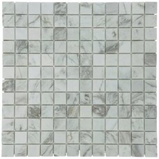 Мозаика Marble Mosaic Volakas White Pol (чип 2,3x2,3) 4 mm 30x30