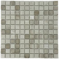Мозаика Marble Mosaic Wood Grain Pol (чип 2,3x2,3) 4 mm 30x30
