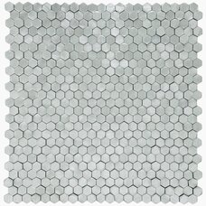 Мозаика Marble Mosaic Gravity Aluminium 3D Hexagon Metal Big (чип 1,4x1,4) 4 mm 30x30