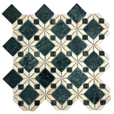 Мозаика Marble Mosaic Carpet Cleopatra Pol 7 mm 32,4x32,4