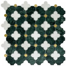 Мозаика Marble Mosaic Carpet Queen Pol 8 mm 31x31