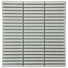 Мозаика Marble Mosaic Ceramic Mosaic Kit-Kat Fog Pol (чип 1,2x9,2) 8 mm 28,2x29,4