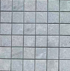 Мозаика Marble Mosaic Ceramic Mosaic Antislip Silver Mat (чип 4,8x4,8) 6 mm 30,6x30,6