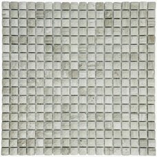 Мозаика Marble Mosaic Diamond Silver Wood Pol (чип 1,5x1,5) 8 mm 30,5x30,5