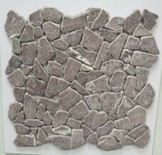 Мозаика Marble Mosaic Flat Stone Red Mat 30x30