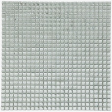 Мозаика Marble Mosaic Glass Mosaic Crystal Super White (чип 1x1) 4 mm 30x30