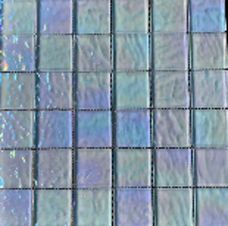 Мозаика Marble Mosaic Glass Mosaic Rainbow (чип 4,8x4,8) 8 mm 30x30