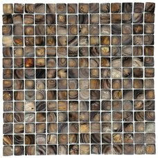 Мозаика Marble Mosaic Shell Convex Coffe Shell (чип 2x2) 3 mm 30,5x30,5