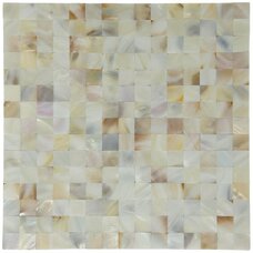 Мозаика Marble Mosaic Shell Seamless Natural Shell (чип 2x2) 2 mm 30x30