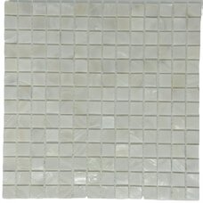 Мозаика Marble Mosaic Shell White Shell (чип 2x2) 2 mm 30,5x30,5