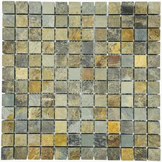 Мозаика Marble Mosaic Slate Ginger (чип 2,3x2,3) 8 mm 30x30