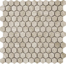 Мозаика глянцевая Muare QS-Hex011-25H/10 30,5х30,5