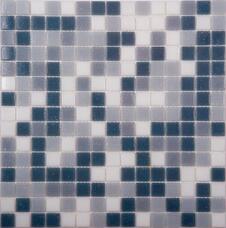 Мозаика NSmosaic Econom MIX12 стекло серый (бумага) (2х2) 32,7х32,7 