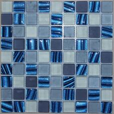 Мозаика NSmosaic Exclusive S-831 стекло (3х3) 29,8х29,8