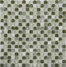 Мозаика NSmosaic Exclusive No-231  стекло камень (1,5х1,5) 30,5х30,5 