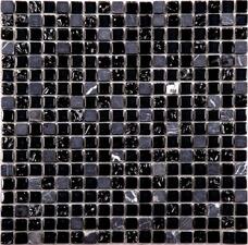 Мозаика NSmosaic Exclusive No-237 стекло камень (1,5х1,5) 30,5х30,5 