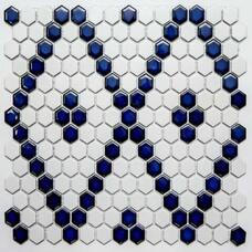 Мозаика NSmosaic Porcelain PS2326-43 керамика глянцевая (2,3х2,6) 30,6х35