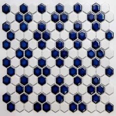 Мозаика NSmosaic Porcelain PS2326-44 керамика глянцевая (2,3х2,6) 30х26