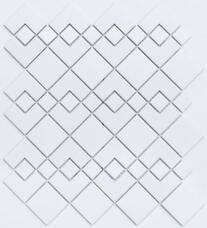 Мозаика NSmosaic Porcelain PS2548-02 керамика матовая (2,5х4,8) 28,3х31,8