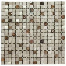 Мозаика NSmosaic Stone K-731 камень полированный (1,5х1,5) 30,5х30,5