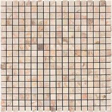7M038-15P  Мозаика мраморная Natural Adriatica полированная (7мм) (чип 1,5x1,5) 30,5х30,5