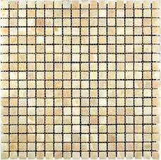 7M073-15T Мозаика оникс Natural Adriatica Onyx Yellow состаренная (7мм) (чип 1,5x1,5) 30,5х30,5