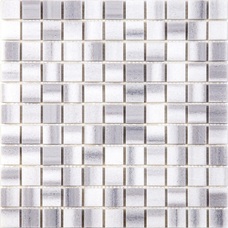 4M002-26P Мозаика мраморная Natural I-Тilе Equator White полированная (4мм) (чип 2,58х2,58) 30х30