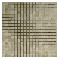 Каменная мозаика Botticino Tum 305х305х7мм чип 30х30 мм (Orro Mosaic) 